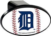 MLB Detroit Tigers Gameball Trailer Hitch Cover