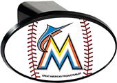 MLB Miami Marlins Gameball Trailer Hitch Cover