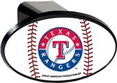 MLB Texas Rangers Gameball Trailer Hitch Cover