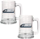 NFL Philadelphia Eagles 2pc Glass Tankard Set