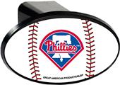 MLB Phillies Gameball Trailer Hitch Cover