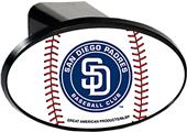 MLB San Diego Padres Gameball Trailer Hitch Cover