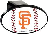 MLB SF Giants Gameball Trailer Hitch Cover