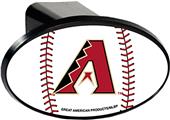 MLB Diamondbacks Gameball Trailer Hitch Cover