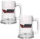 NFL Arizona Cardinals 2pc Glass Tankard Set