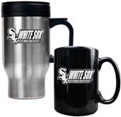 MLB Chicago White Sox Travel Mug & Coffee Mug Set