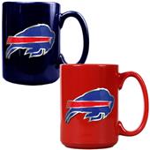 NFL Buffalo Bills Multi Color Mug Set
