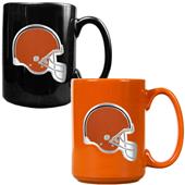 NFL Cleveland Browns Multi Color Mug Set