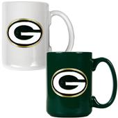 NFL Green Bay Packers Multi Color Mug Set