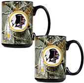 NFL Washington Redskins Open Field Coffee Mug Set
