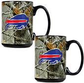NFL Buffalo Bills 2pc Open Field Coffee Mug Set