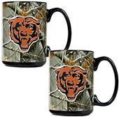 NFL Chicago Bears 2pc Open Field Coffee Mug Set
