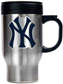 MLB NY Yankees Stainless Steel Travel Mug 16oz.