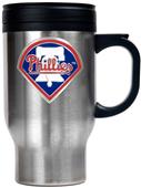MLB Phillies Stainless Steel Travel Mug 16oz.