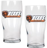 NFL Chicago Bears 20 oz Pub Glass Set