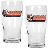 NFL Cincinnati Bengals 20 oz Pub Glass Set