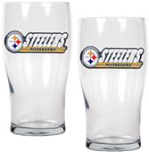 NFL Pittsburgh Steelers 20 oz Pub Glass Set