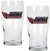 NFL Arizona Cardinals 20 oz Pub Glass Set