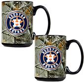 MLB Houston Astros 2pc Open Field Coffee Mug Set