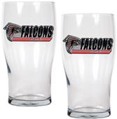 NFL Atlanta Falcons 20 oz Pub Glass Set