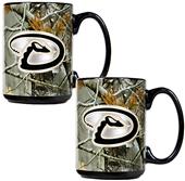 MLB Diamondbacks 2pc Open Field Coffee Mug Set