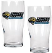 NFL Jacksonville Jaguars 20 oz Pub Glass Set