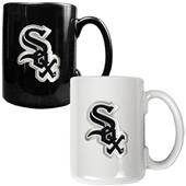 MLB White Sox 2pc Multi Color Coffee Mug Set