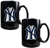 MLB New York Yankees 2pc Coffee Mug Set