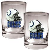 NFL Indianapolis Colts 14oz Rocks Glass 2 pc Set