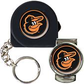 MLB Orioles Tape Measure Key Chain & Money Clip