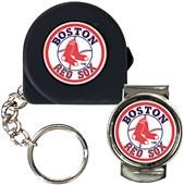 MLB Red Sox Tape Measure Key Chain & Money Clip