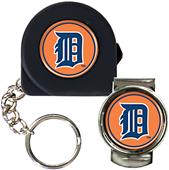 MLB Tigers Tape Measure Key Chain & Money Clip
