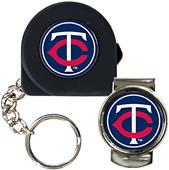 MLB Twins Tape Measure Key Chain & Money Clip