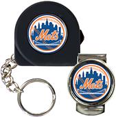 MLB Mets Tape Measure Key Chain & Money Clip