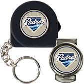 MLB Padres Tape Measure Key Chain & Money Clip