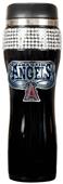 MLB Angels Black Stainless Bling Travel Tumbler