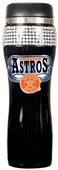MLB Astros Black Stainless Bling Travel Tumbler