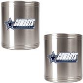 NFL Dallas Cowboys Stainless Steel Can Holders