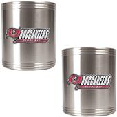 NFL Tampa Bay Buccaneers St. Steel Can Holders