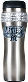 MLB Yankees Stainless Steel Bling Travel Tumbler