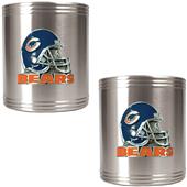 NFL Chicago Bears Stainless Steel Can Holders