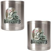 NFL Tampa Bay Buccaneers St. Steel Can Holders