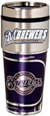 Brewers Travel Tumbler Hi-Def Metallic Graphics