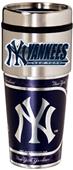 NY Yankees Travel Tumbler Hi-Def Metallic Graphics