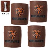 NFL Chicago Bears 4pc Football Can Holder Set