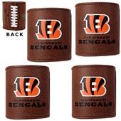 NFL Cincinnati Bengals 4pc Football Can Holder Set