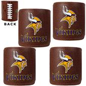 NFL Minnesota Vikings 4pc Football Can Holder Set