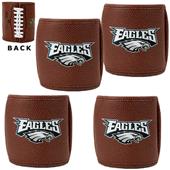 NFL Philadelphia Eagles 4pc Football Can Holders
