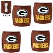 NFL Green Bay Packers 4pc Football Can Holder Set