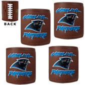 NFL Carolina Panthers 4pc Football Can Holder Set
